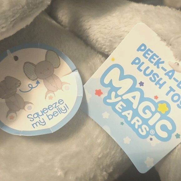 Magic Years Peek-a-Boo Baby Elephant Plush Infant Toddler Toy New with tags - Picture 5 of 5